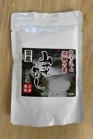 地鶏山菜炊き込みご飯の素